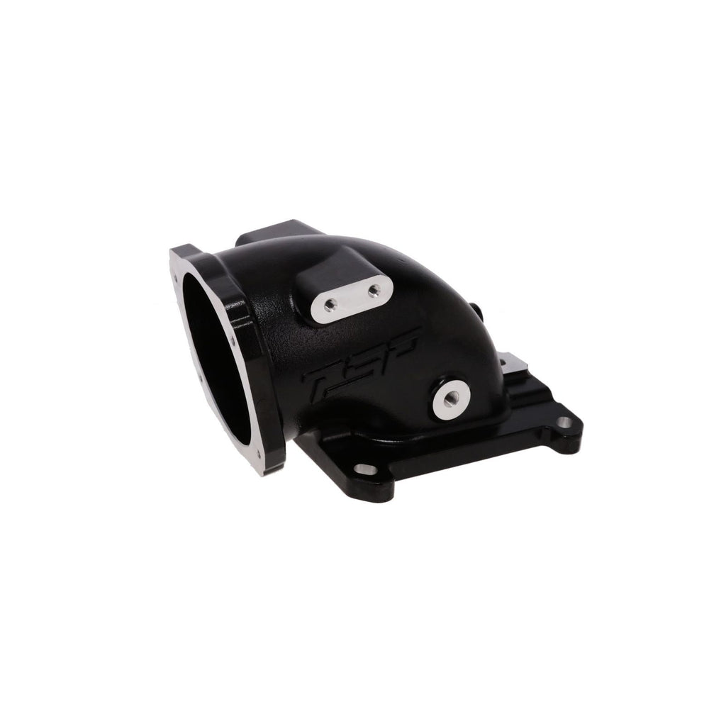 TOP STREET PERFORMANCE 81141BK Aluminum EFI TB Elbow LS 105MM 4150 Flange