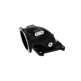 TOP STREET PERFORMANCE 81141BK Aluminum EFI TB Elbow LS 105MM 4150 Flange