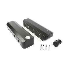 Load image into Gallery viewer, TOP STREET PERFORMANCE JM8081-7BK Black Fab Aluminum LS Coil Covers