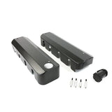 TOP STREET PERFORMANCE JM8081-7BK Black Fab Aluminum LS Coil Covers