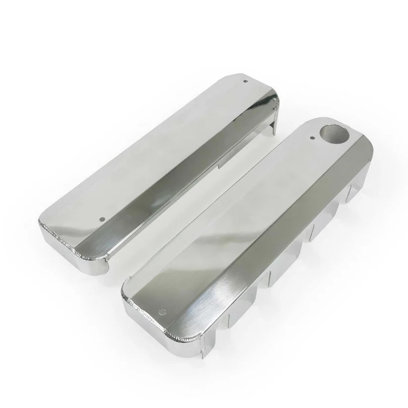 TOP STREET PERFORMANCE JM8081-7P Polished Fab Aluminum LS Coil Covers