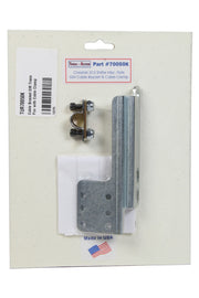 TURBO ACTION 70050K Cable Bracket GM Trans Pan with Cable Clamp
