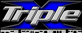 TRIPLE X RACE COMPONENTS AV-0007 Triple X Decal 3x10