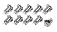 Load image into Gallery viewer, TRIPLE X RACE COMPONENTS CH-4401-10 Oval Head Button Alum .500 Long 10 Pack