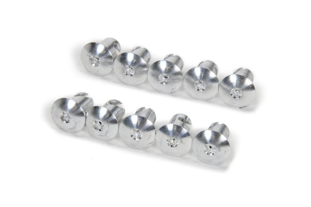 TRIPLE X RACE COMPONENTS CH-4418-10 Torx Head Button Alum .550 Long 10pk