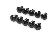 Load image into Gallery viewer, TRIPLE X RACE COMPONENTS CH-4418BLK-10 Torx Head Button Alum .550 Long Black 10pk