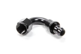 TRIPLE X RACE COMPONENTS HF-12008-BLK #8 120 Degree Hose End Push Lock