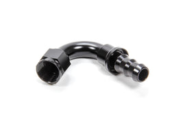 TRIPLE X RACE COMPONENTS HF-12010-BLK #10 120 Degree Hose End Push Lock