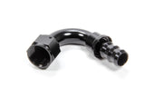 TRIPLE X RACE COMPONENTS HF-12012-BLK #12 120 Degree Hose End Push Lock