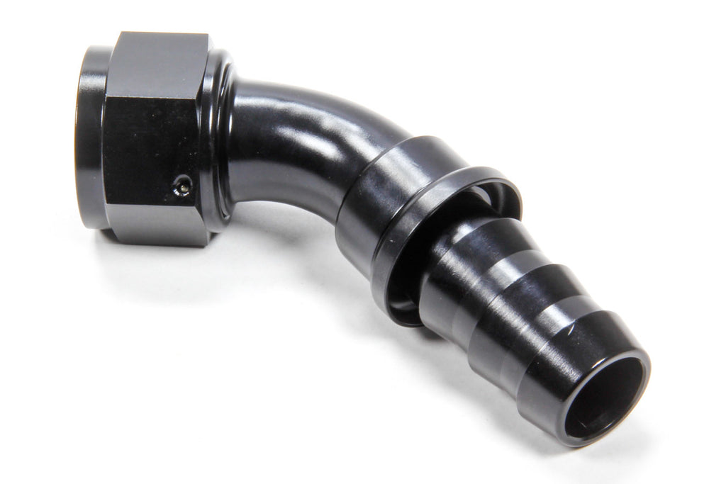 TRIPLE X RACE COMPONENTS HF-14516-BLK #16 45 Degree Hose End Push Lock
