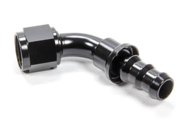 TRIPLE X RACE COMPONENTS HF-16010-BLK #10 60 Degree Hose End Push Lock