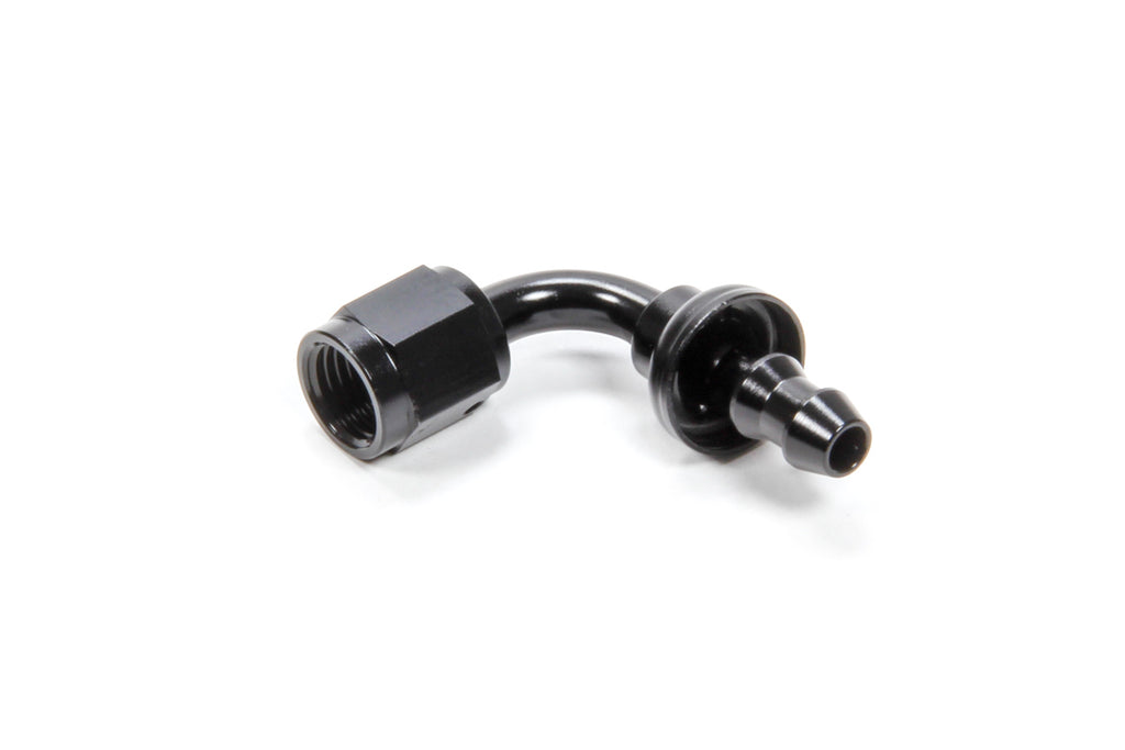 TRIPLE X RACE COMPONENTS HF-19004-BLK #4 90 Degree Hose End Push Lock