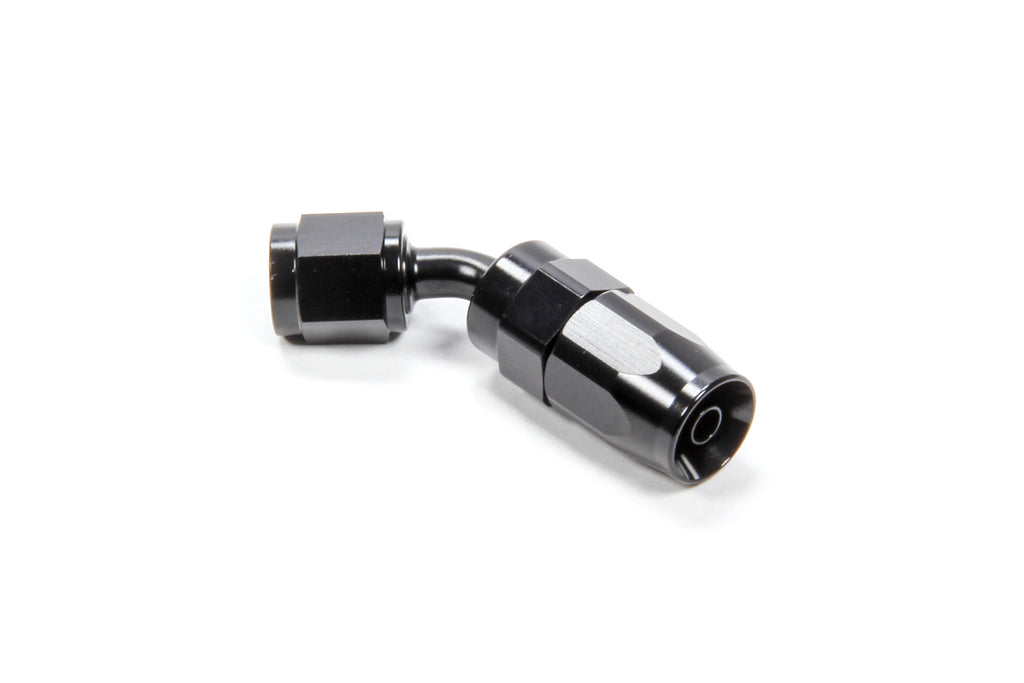 TRIPLE X RACE COMPONENTS HF-24504-BLK #4 45 Degree Swivel Hose End