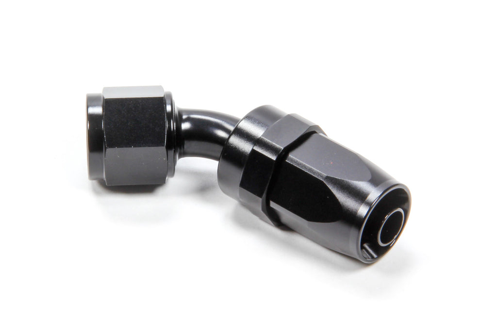 TRIPLE X RACE COMPONENTS HF-24508-BLK #8 45 Degree Swivel Hose End