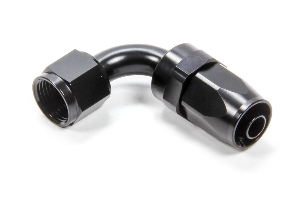 TRIPLE X RACE COMPONENTS HF-29008-BLK #8 90 Degree Swivel Hose End