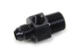 TRIPLE X RACE COMPONENTS HF-33631-BLK Gauge Adapter #6 Male x 3/8 NPT x 1/8