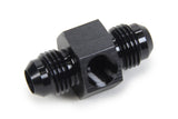 TRIPLE X RACE COMPONENTS HF-33661-BLK Gauge Adapter #6 Male x #6 Male x 1/9