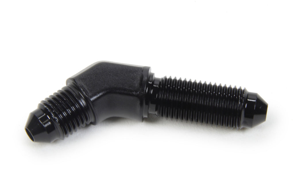 TRIPLE X RACE COMPONENTS HF-74503-BLK #3 45 Degree AN Bulkhead