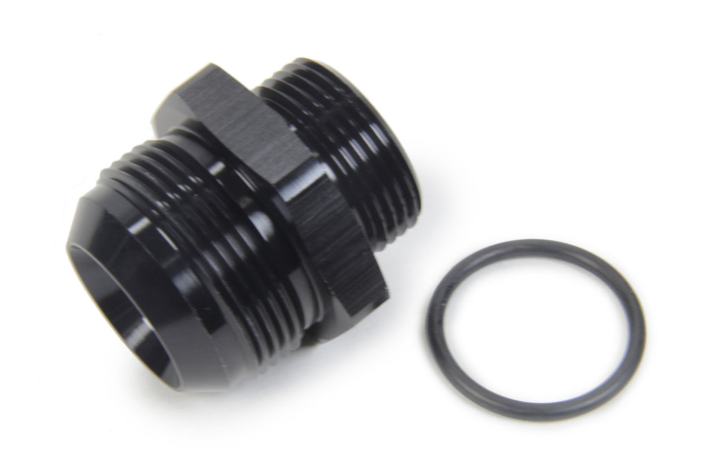 TRIPLE X RACE COMPONENTS HF-82016BLK Triple X Race Components HF-82016BLK Aluminum Straight Adapter - 20 AN Male to 16 AN Male O-Ring Fitting