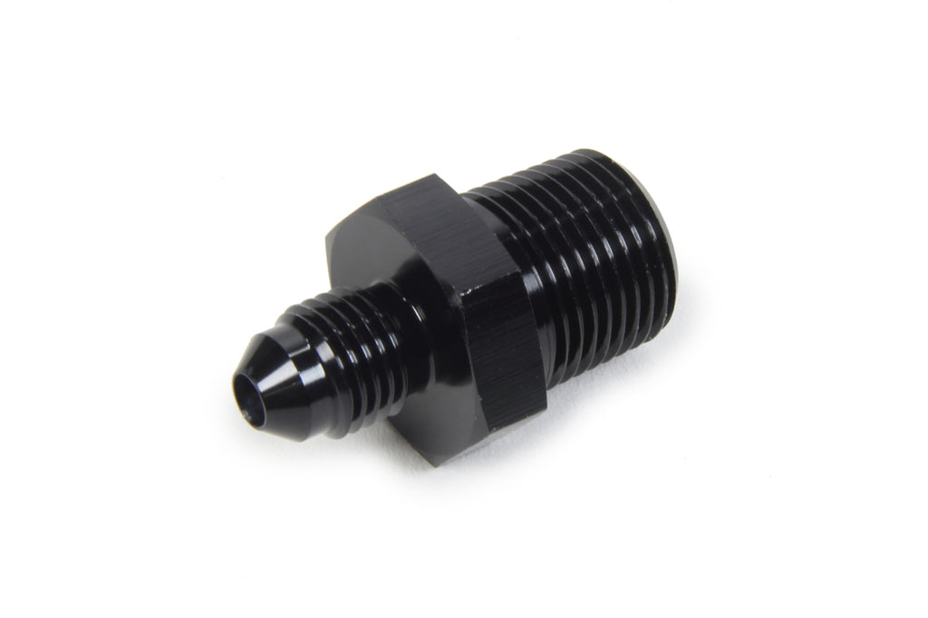 TRIPLE X RACE COMPONENTS HF-90043-BLK AN to NPT Straight #4 x 3/8