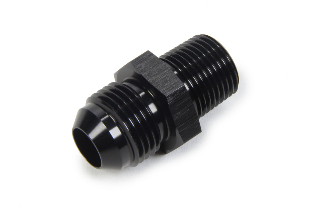 TRIPLE X RACE COMPONENTS HF-90083-BLK AN to NPT Straight #8 x 3/8
