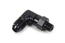 Load image into Gallery viewer, TRIPLE X RACE COMPONENTS HF-93061-BLK AN to NPT Swivel 90 Deg #6 x 1/8