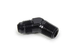 TRIPLE X RACE COMPONENTS HF-94062-BLK AN to NPT 45 Degree #6 x 1/4