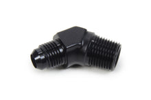 Load image into Gallery viewer, TRIPLE X RACE COMPONENTS HF-94063-BLK AN to NPT 45 Degree #6 x 3/8