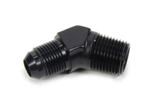 Load image into Gallery viewer, TRIPLE X RACE COMPONENTS HF-94084-BLK AN to NPT 45 Degree #8 x 1/2