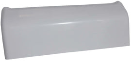TRIPLE X RACE COMPONENTS KT-BW-1288 Triple X Race Components Champ Kart Fiberglass Sun Visor (Part Number KT-BW-1288) in White