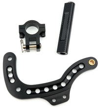 Load image into Gallery viewer, TRIPLE X RACE COMPONENTS KT-CH-0009BLK Triple X Race Components Champ Kart Throttle Pedal Assembly with Aluminum Chassis Mount, Black Anodized - Part KT-CH-0009BLK