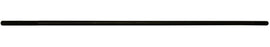 TRIPLE X RACE COMPONENTS KT-CH-8773BLK TRIPLE X RACE COMPONENTS Champ Kart Brake Pedal Rod 13-3/4 inches Black