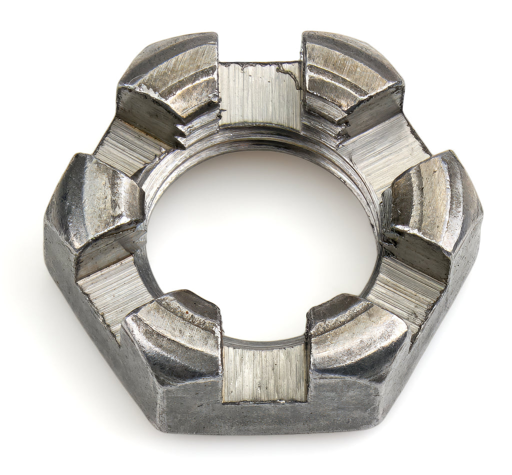 TRIPLE X RACE COMPONENTS KT-HW-8923 TRIPLE X RACE COMPONENTS Champ Kart 1/2 Inch Castle Nut with 1/2-20 Thread and Hex Head