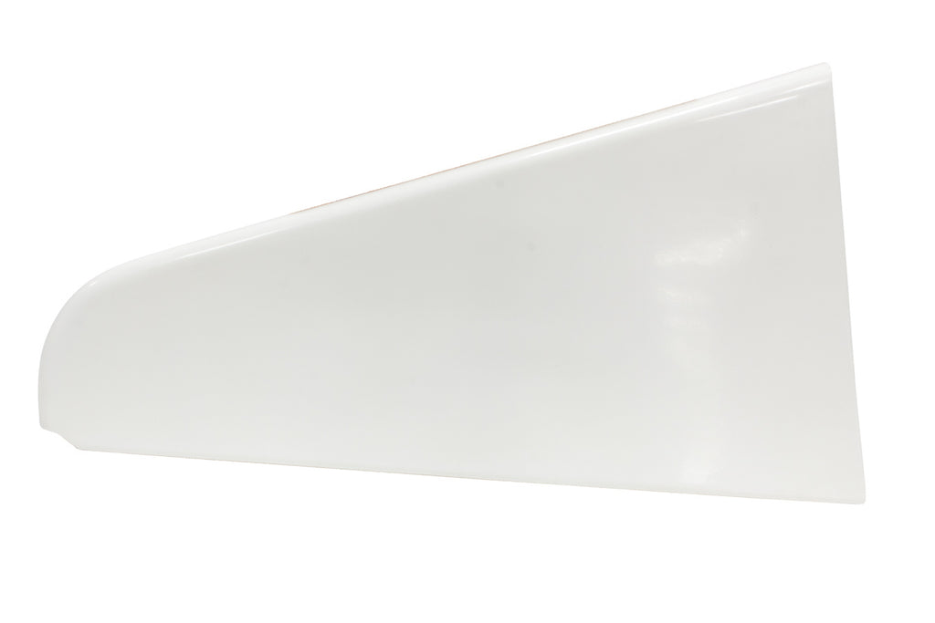 TRIPLE X RACE COMPONENTS MID-BW-0037 Midget Left Arm Guard White