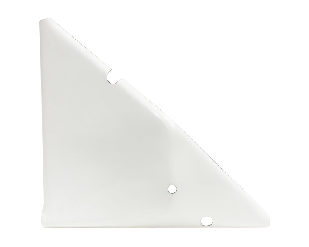 TRIPLE X RACE COMPONENTS MID-BW-0042 Triple X Race Components MID-BW-0042 Midget Left Front Panel, Driver Side, Fiberglass, White