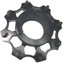 Load image into Gallery viewer, TRIPLE X RACE COMPONENTS SC-BK-0398BLK Triple X Race Components SC-BK-0398BLK Sprint Car Tri-Clamp Brake Rotor Mount, Black Anodized