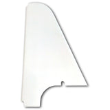 TRIPLE X RACE COMPONENTS SC-BW-1905 LH Arm Guard Sprint Car White Non-Safety Cage