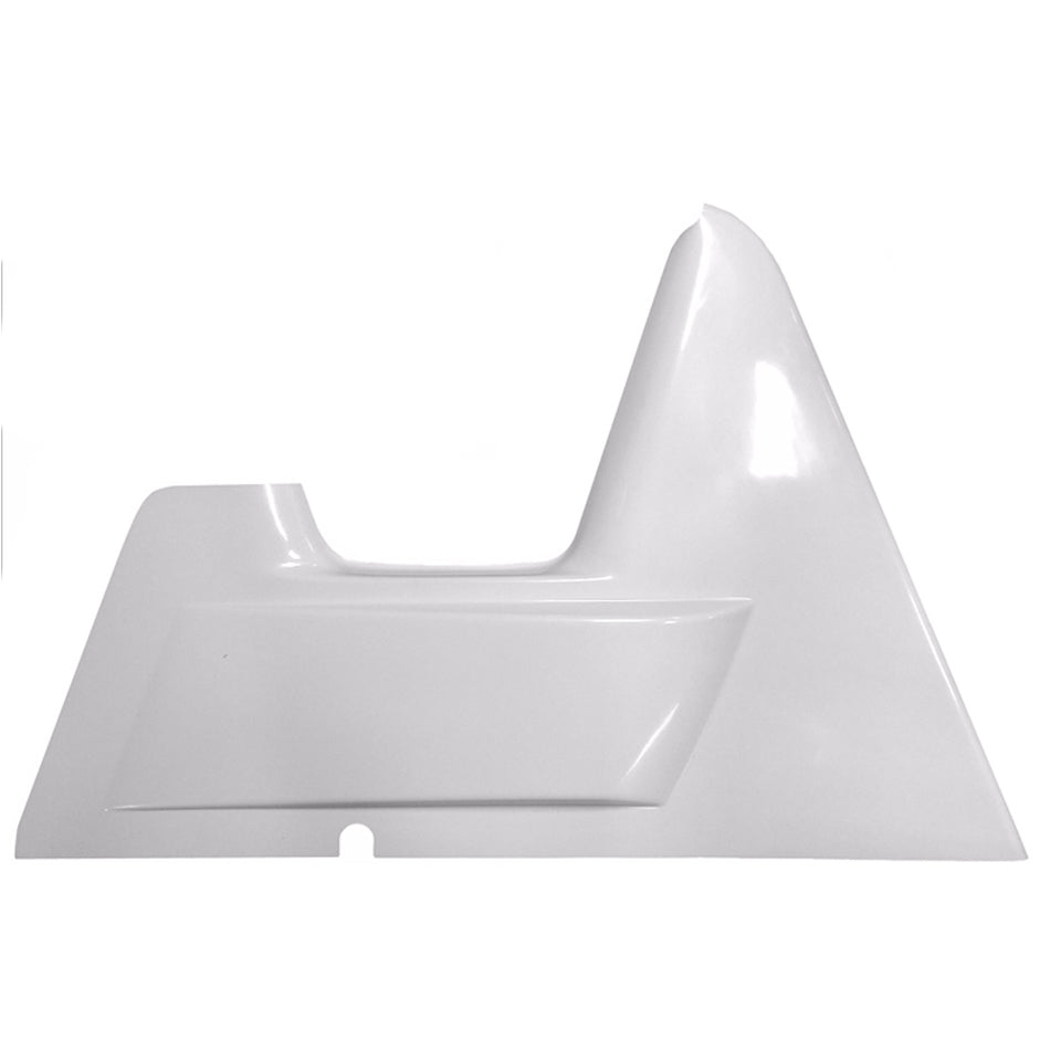 TRIPLE X RACE COMPONENTS SC-BW-1928 LH Arm Guard White Full Enclousre X-Wedge