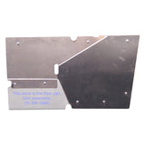 TRIPLE X RACE COMPONENTS SC-BW-5685 Sprint Car Kick Panel LH Quick Access Alum