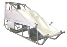 Load image into Gallery viewer, TRIPLE X RACE COMPONENTS SC-CH-1001872HOPT18 Sprint Car Kit B X-Wedge White Inside Rail Body