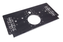 Load image into Gallery viewer, TRIPLE X RACE COMPONENTS SC-EG-0006-BLK Alum Rear Motor Plate Raised Rail Black Sprint