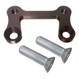 TRIPLE X RACE COMPONENTS SC-FE-0010-BLK Front Brake Mount 10-1/8 Rotor Black With Bolts