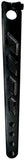 TRIPLE X RACE COMPONENTS SC-ST-0010BLK Pitman Arm Straight Broach Black