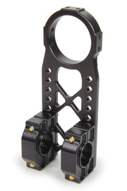 TRIPLE X RACE COMPONENTS SC-ST-0027BLK Clamp On Top Steering Mount For 1in Bar Midget
