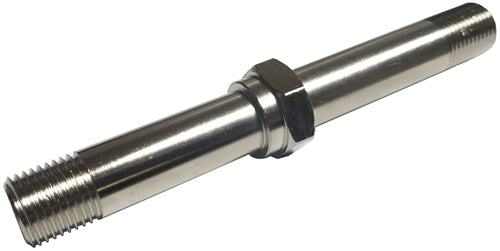 TRIPLE X RACE COMPONENTS SC-SU-0868 TRIPLE X RACE COMPONENTS 4130 Front Radius Rod Stud with Tether, 1/2-20 Thread, 4.15 Inches Long, Chromoly Hex Design