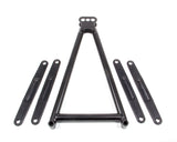 TRIPLE X RACE COMPONENTS SC-SU-3304-BLK Jacobs Ladder 13-5/8in w/Straps Black 3-Hole