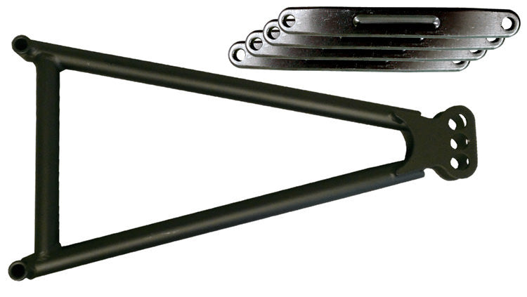 TRIPLE X RACE COMPONENTS SC-SU-3308-BLK Jacobs Ladder 14in w/Straps Black 3-Hole