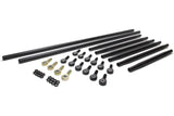 TRIPLE X RACE COMPONENTS SC-SU-K9000-BLK Radius Rod Kit Complete Black For Sprint Car
