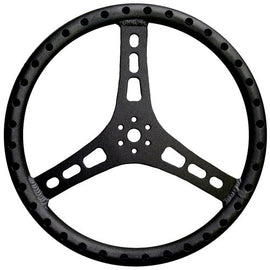 TRIPLE X RACE COMPONENTS ST-0001-BLK Steering Wheel 15in Dia 1-1/8in Tube Black