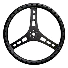 Load image into Gallery viewer, TRIPLE X RACE COMPONENTS ST-0002-BLK Steering Wheel 15in Dia 1-1/4in Tube Black